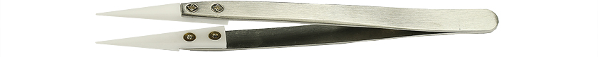 50-014510-Value-Tec-1-ZTA-ceramic-tips-tweezers- sharp-tips.jpg Value-Tec 1.ZTA ceramic tips tweezers, sharp tips, 132mm